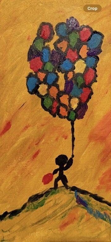 Balloon painting