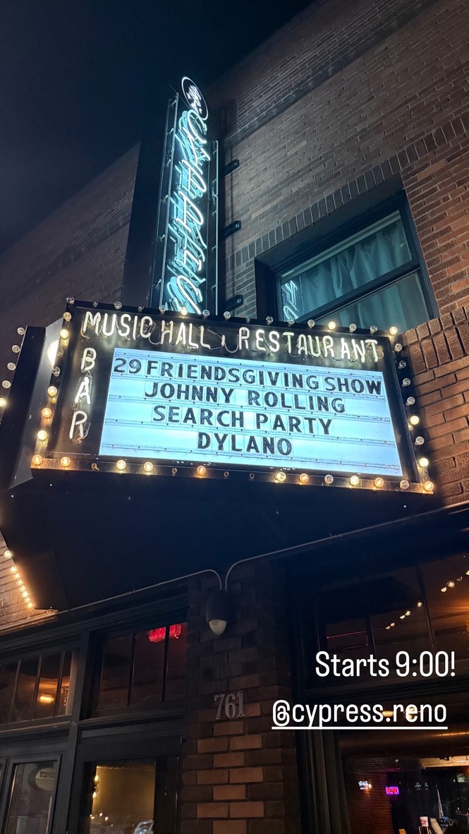 Cypress Friendsgiving marquee
