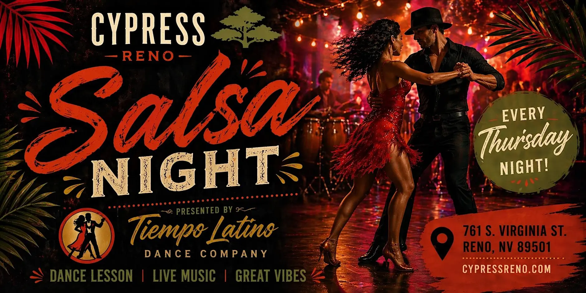 Salsa Night flyer