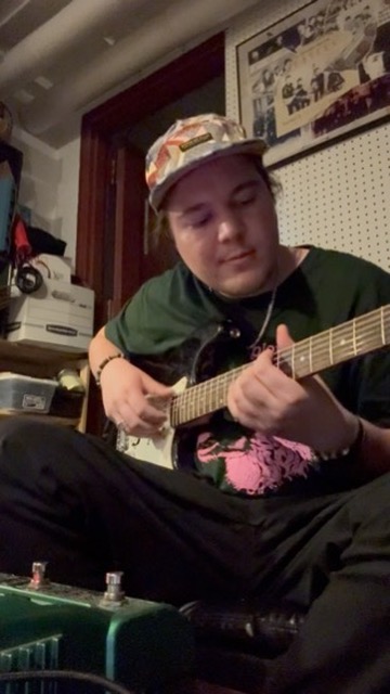 Guitar practice room